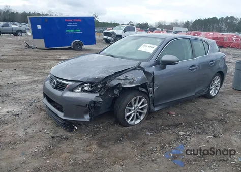 2012 Lexus Ct 200H Premium z USA, uszkodzony, nr VIN JTHKD5BH3C2048709